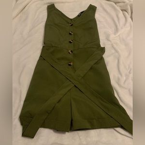 Green shien jumpsuit